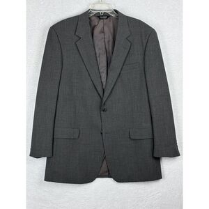 JOS.‎ A. BANK Men's Gray 2 Button Sports Coat Suit Jacket Size 44L